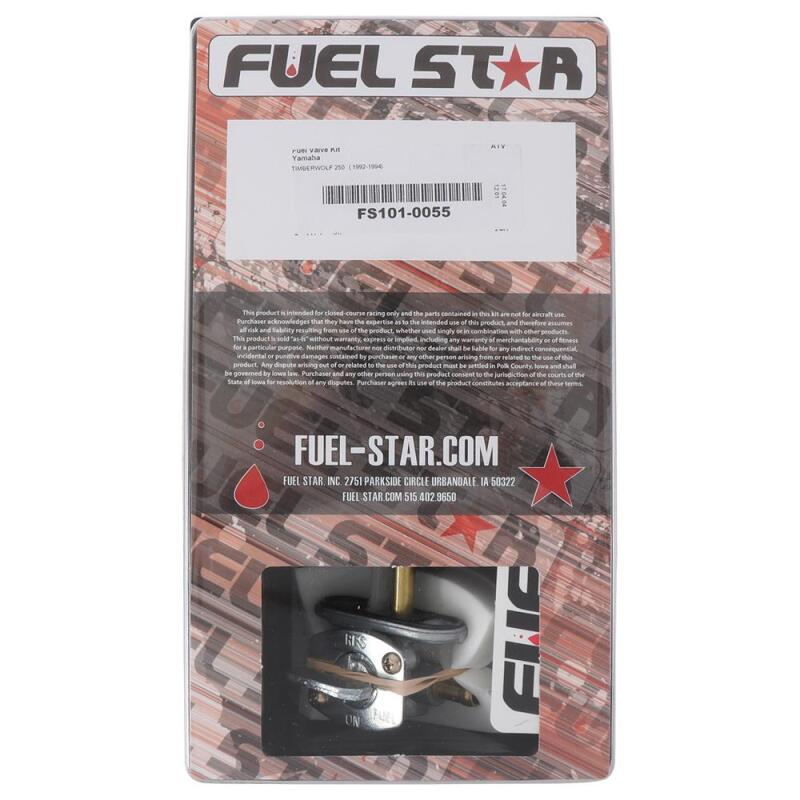 All Balls Racing 92-94 YFB 250 F Timberwolf 2x4 Fuel Valve Kit Control Arms All Balls Racing