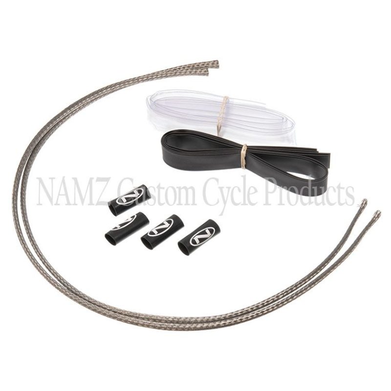 NAMZ Internal Handlebar DIY Kit SS Braided Wiring Harnesses NAMZ