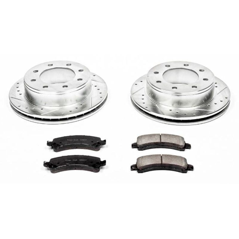 Power Stop 03-17 Chevrolet Express 2500 Rear Z23 Evolution Sport Brake Kit Brake Kits - Performance D&S PowerStop