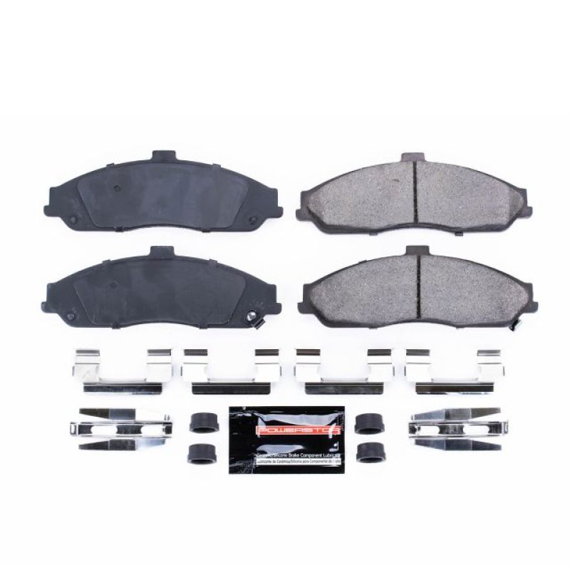 Power Stop 04-09 Cadillac XLR Front Z23 Evolution Sport Brake Pads w/Hardware Brake Pads - Performance PowerStop