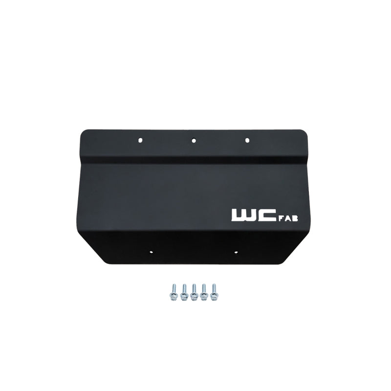 Wehrli 01-10 GM Lower Splash Shield Kit - Flat Black Engine Covers Wehrli