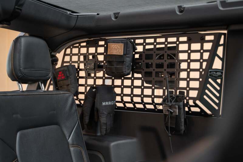 DV8 21-24 Ford Bronco 2-Door Rear Window Pocket Molle Panels Exterior Trim DV8 Offroad