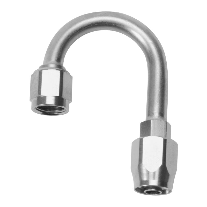 Russell Performance -8 AN Endura 180 Degree Full Flow Hose End (1-1/4in Centerline Radius) Fittings Russell