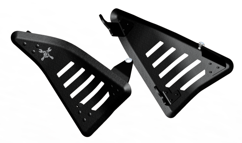 Burly Brand 21-22 Rebel 1100 Slash Cut Side Panel Covers Body Side Moldings Burly Brand