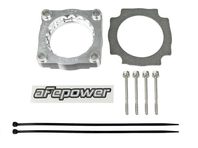 aFe Silver Bullet Throttle Body Spacer 12-15 BMW 328i (F30) L4-2.0L N20/N26 Throttle Body Spacers aFe