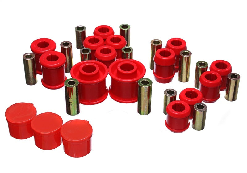 Energy Suspension 12-16 VW Passat / 07-16 VW EOS (1F) Rear Control Arm Bushing Set - Red Bushing Kits Energy Suspension