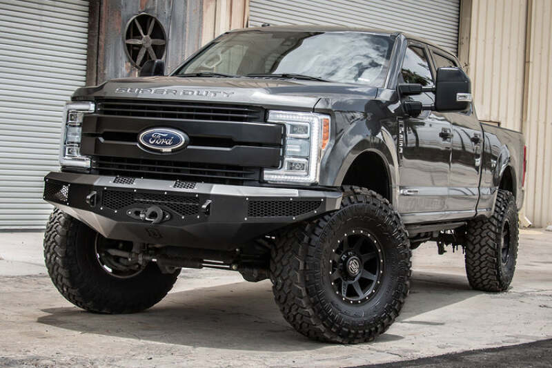 ICON 17-22 Ford F250/F350 SD Pro Winch Front Bumper Bumpers - Steel ICON
