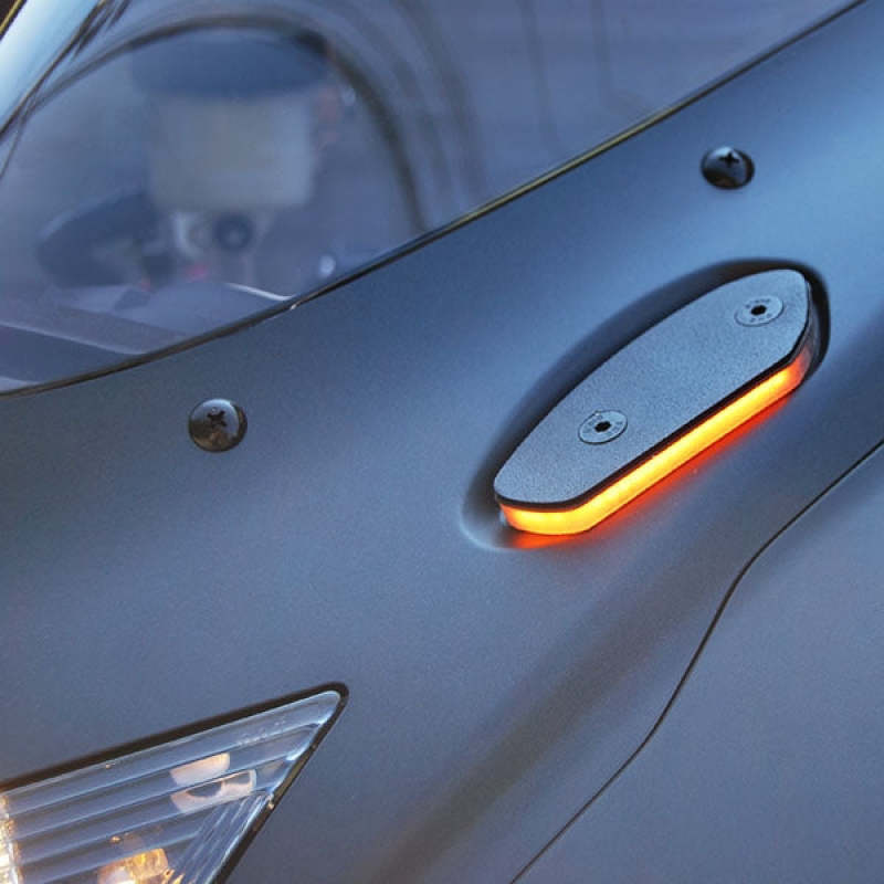 New Rage Cycles 05-17 Suzuki GSXR600-1000 Mirror Block Off Turn Signals w/Load EQ Lights Corner New Rage Cycles