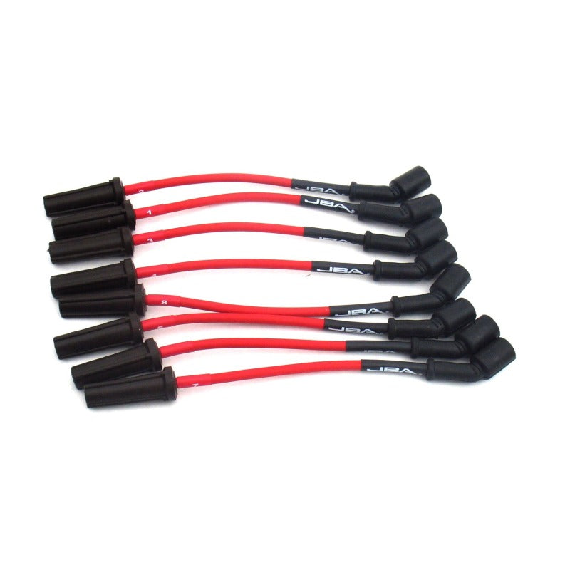 JBA 99-06 GM Truck 4.8L/5.3L/6.0L Ignition Wires - Red Spark Plug Wire Sets JBA
