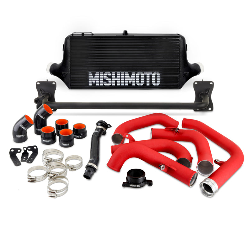 Mishimoto 2022+ WRX Front Mount Intercooler Kit BK Core WRD Pipes Intercooler Kits Mishimoto