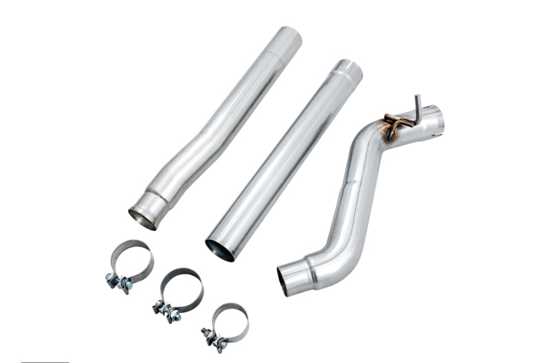 AWE Tuning 2018+ Jeep Wrangler JL/JLU 2.0T Non-Resonated Mid Pipe Connecting Pipes AWE Tuning