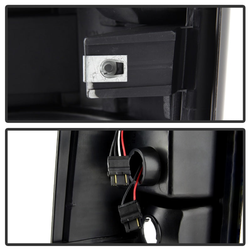 xTune Chevy Silverado 1500/2500/3500 99-02 LED Tail Lights Black ALT-ON-CS99-LED-BK Tail Lights SPYDER