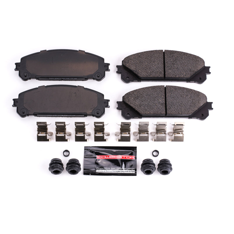 Power Stop 15-17 Lexus NX200t Front Z23 Evolution Sport Brake Pads w/Hardware Brake Pads - Performance PowerStop