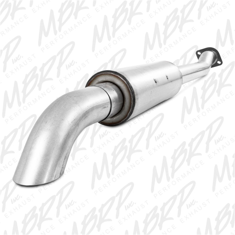 MBRP 11-12 Ford F-150 SVT Raptor 6.2L EC-SB/CC-SB 3.5in Cat Back Single Turn Down Alum Exhaust Catback MBRP