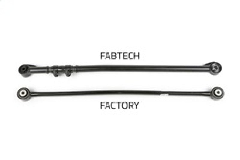 Fabtech 2021+ Ford Bronco 4WD Rear Adjustable Track Bar Traction Bars Fabtech