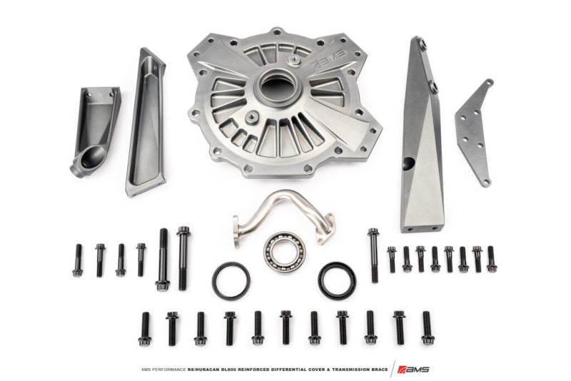 AMS Performance Lamborghini Huracan / Audi R8 Reinforced Differential Cover & Transmission Brace Diff Covers AMS