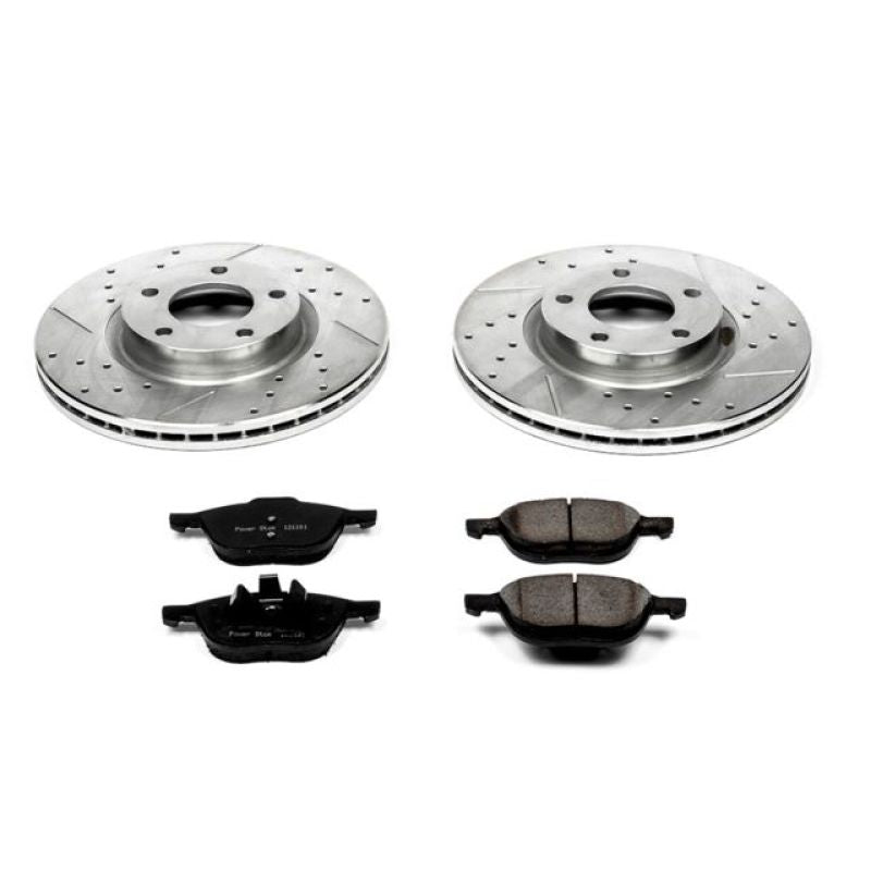 Power Stop 04-13 Mazda 3 Front Z23 Evolution Sport Brake Kit Brake Kits - Performance D&S PowerStop