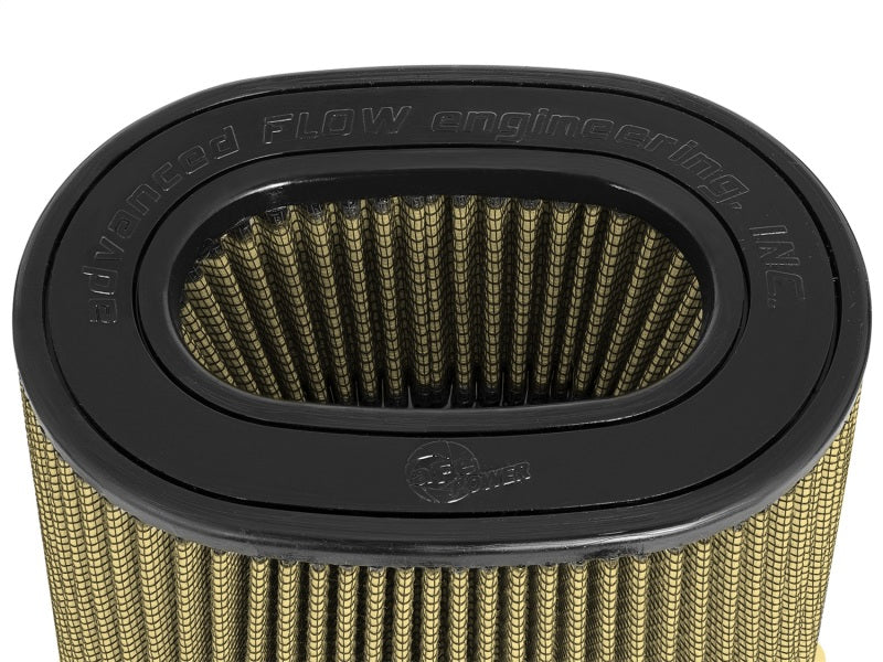 aFe Momentum Intake Rep Air Filter w/PG7 Media-3in F (Dual) x (8.25x6.25)in B x (7.25x5)in T x 9in H Air Filters - Drop In aFe