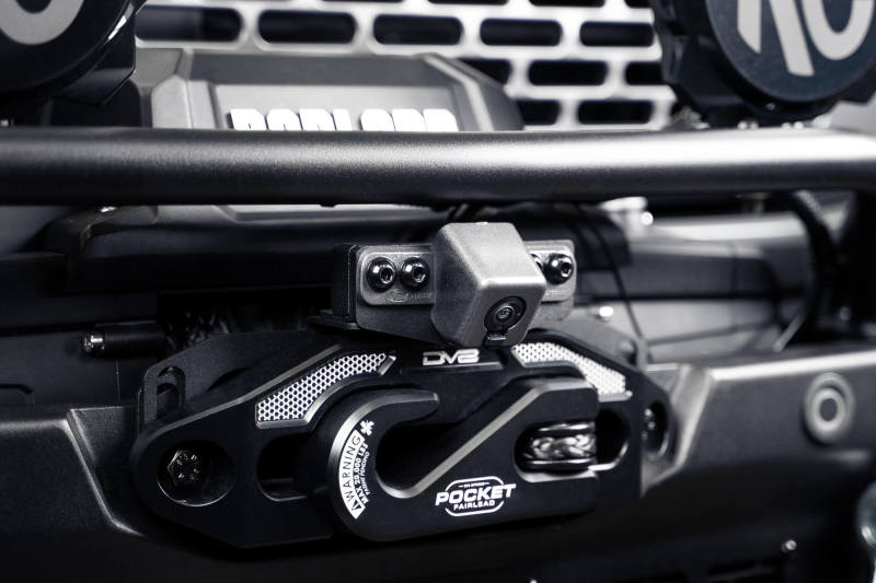 DV8 Offroad 21-23 Ford Bronco Front Camera Relocation Bracket License Plate Relocation DV8 Offroad