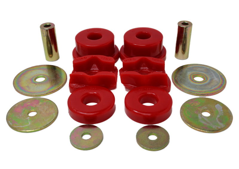 Energy Suspension 97-01 Honda CR-V (Auto Trans Only) 4WD Diff Mount Set - Red Bushing Kits Energy Suspension