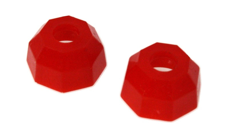 Energy Suspension Universal Red 16.6mm Taper Dia Octagon Tie Rod Dust Boots (Set of 2) Bushing Kits Energy Suspension