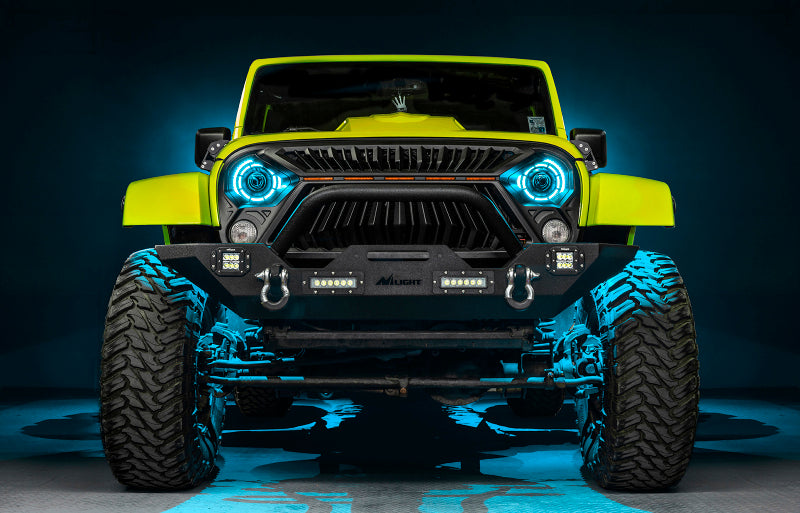 Oracle Oculus 7in ColorSHIFT Bi-LED Projector Headlights for Jeep Wrangler JK Headlights ORACLE Lighting
