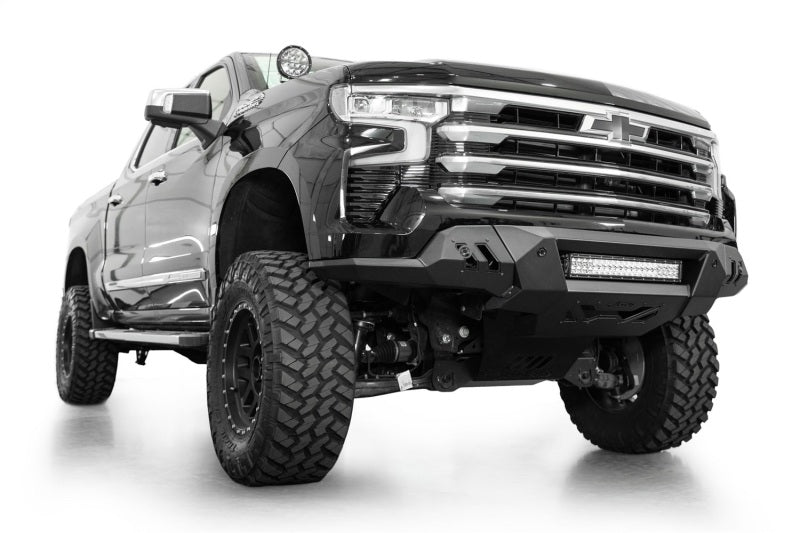 ADD 2022+ Chevrolet Silverado 1500 Black Label Front Bumper Bumpers - Steel Addictive Desert Designs