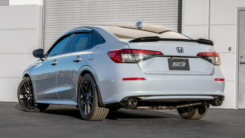 Borla 2023 Integra/22-23 Civic Si 1.5L 4 CYL. MT FWD 4DR 2.50in S-Type Catback Exhaust Carbon Fiber Catback Borla