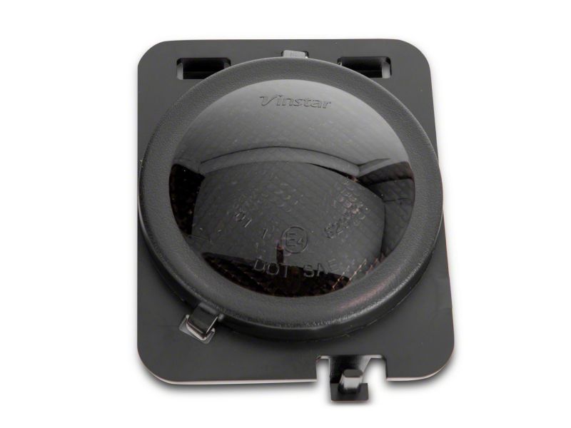 Raxiom 07-18 Jeep Wrangler JK Axial Series Whiite LED Side Marker Lights- Smoked Sidemarkers & Indicators Raxiom