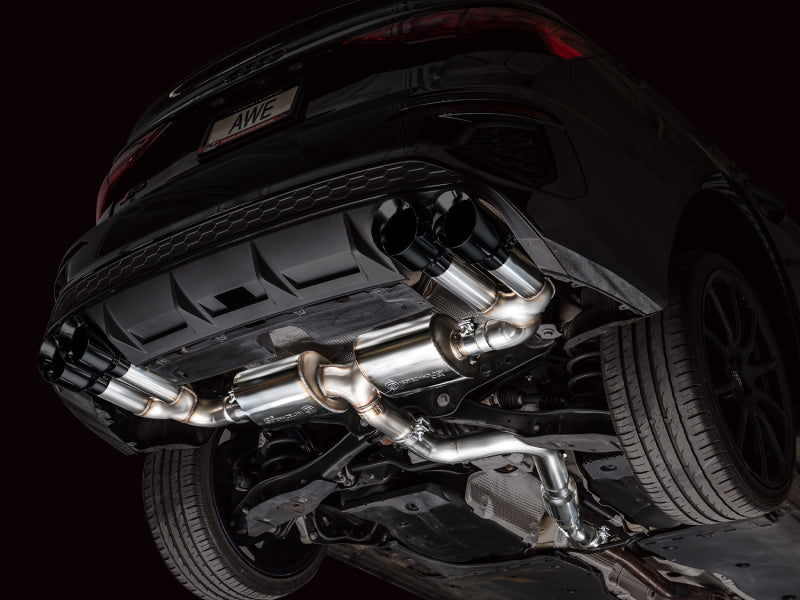 AWE Tuning 22-24 Audi 8Y S3 Touring Edition Exhaust - Diamond Black Tips Catback AWE Tuning