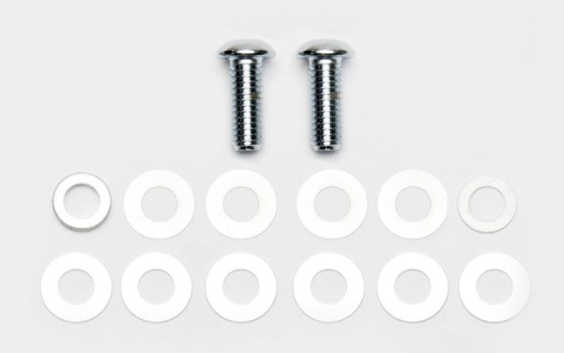 Wilwood Bolt Kit - Caliper Rear GP 300/310 84-99 3/8-16 Chrome Brake Hardware Wilwood