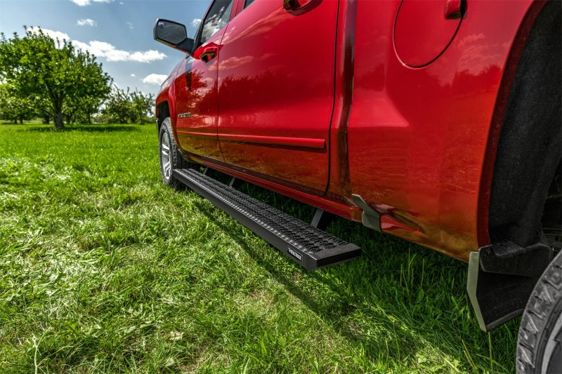 N-Fab Growler Fleet 07-18 Chevy/GMC 1500 / 08-10 Chevy/GMC 2500 Crew Cab - Cab Length - Tex. Black Running Boards N-Fab