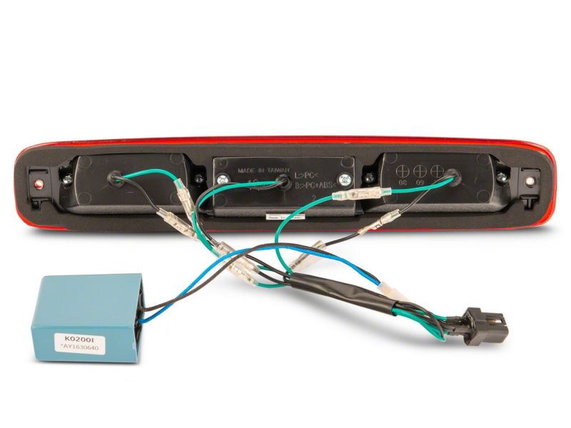 Raxiom 99-06 Chevrolet Silverado 1500 LED Third Brake Light- Red Brake Lights Raxiom