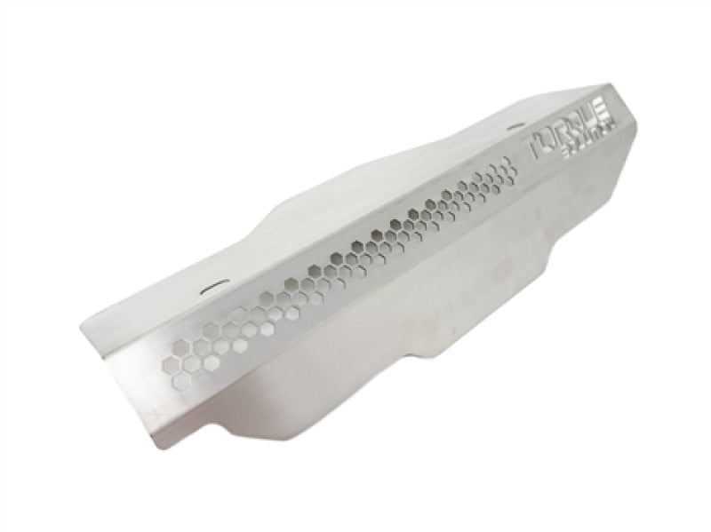 Torque Solution 02-14 Subaru WRX Engine Pulley Cover - Titanium Brushed / Raw Engine Covers Torque Solution