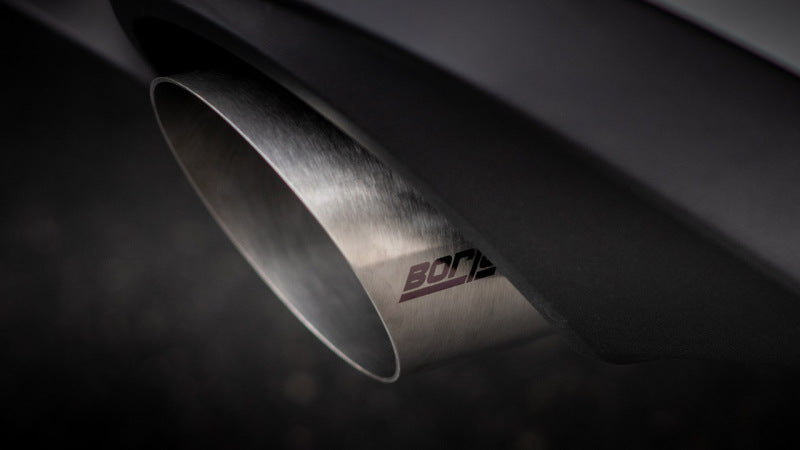 Borla 22-23 Volkswagen Golf GTI 2.0L AT/MT 3inch S-Type Cat-Back Exhaust - 4in Brushed SS Tips Catback Borla