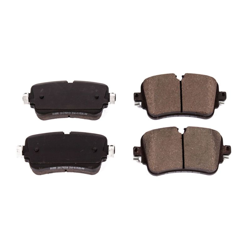 Power Stop 17-19 Audi Q7 Rear Z16 Evolution Ceramic Brake Pads Brake Pads - OE PowerStop