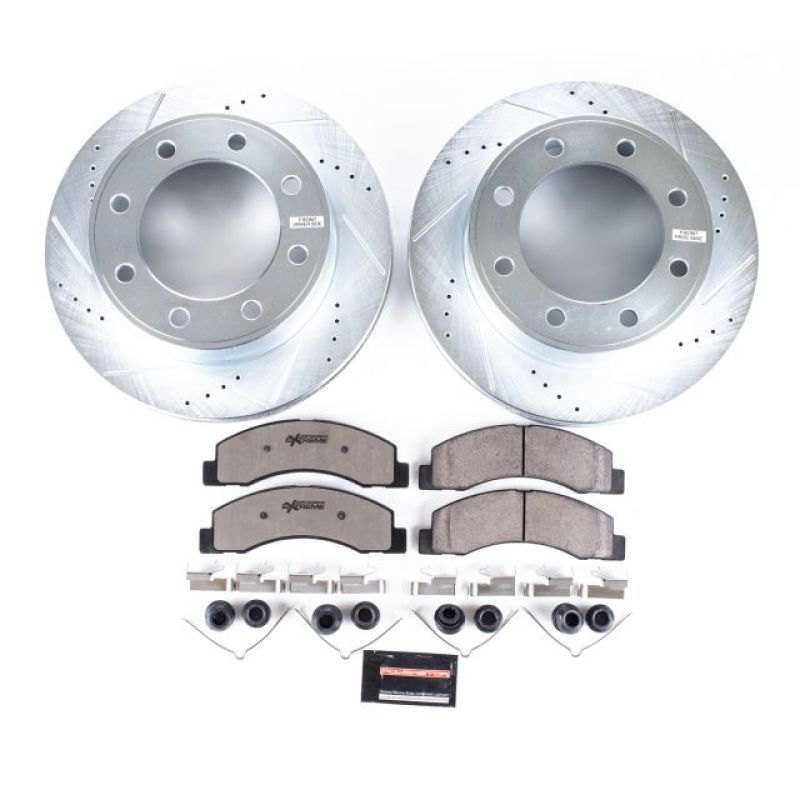 Power Stop 00-05 Ford Excursion Front Z36 Truck & Tow Brake Kit Brake Kits - Performance D&S PowerStop