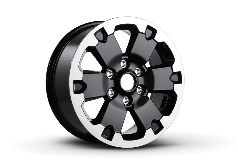 Ford Racing 19-21 Ranger 18x8in 4 Wheel Kit w/TPMS - Gloss Black w/ Machined Face Wheels - Cast Ford Racing