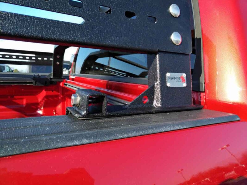 Fishbone Offroad 05-22 Toyota Tundra Bed Rack 74In Bed Tackle Rack Bed Racks Fishbone Offroad