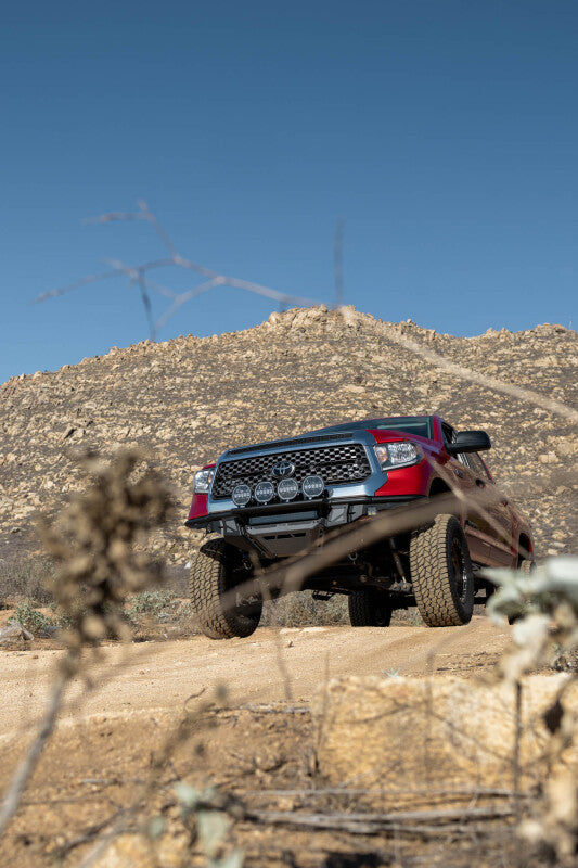 DV8 Offroad 2014-2021 Toyota Tundra Tube Front Bumper Bumpers - Steel DV8 Offroad