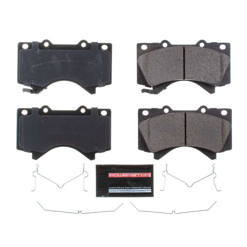 Power Stop 08-11 Lexus LX570 Front Z23 Evolution Sport Brake Pads w/Hardware Brake Pads - Performance PowerStop