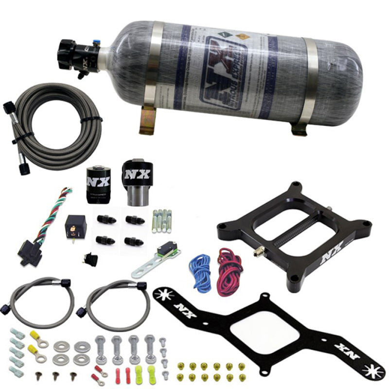 Nitrous Express 4150 Gasoline (RNC) Nitrous Kit w/12lb Bottle Nitrous Systems Nitrous Express