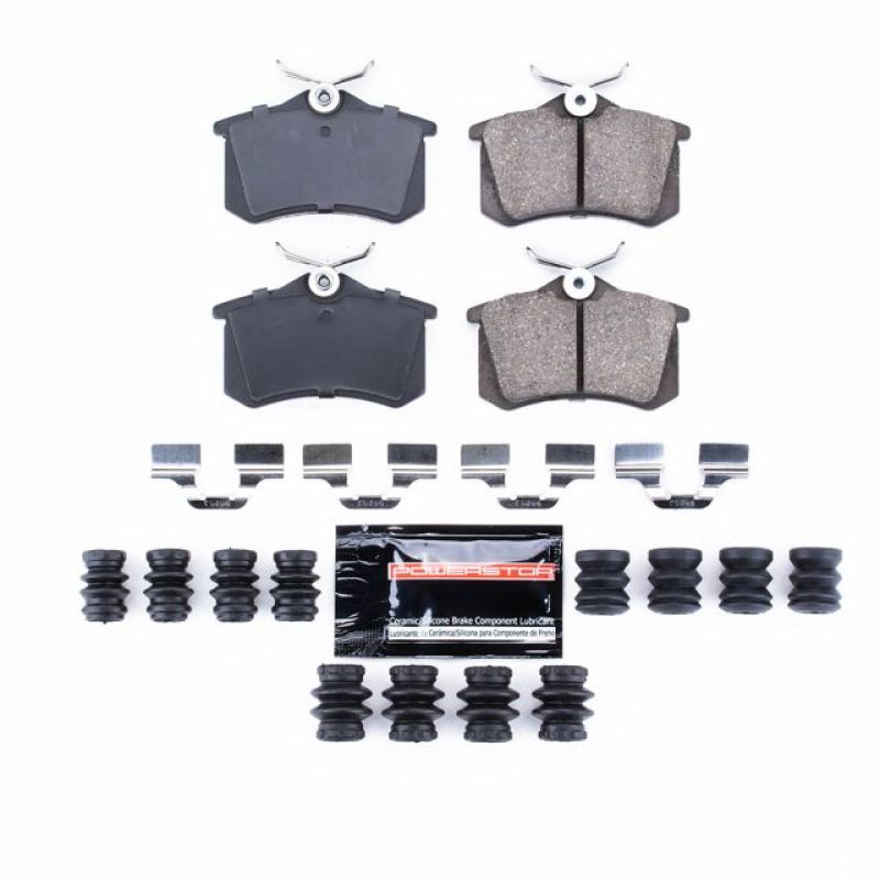 Power Stop 10-13 Audi A3 Rear Z23 Evolution Sport Brake Pads w/Hardware Brake Pads - Performance PowerStop