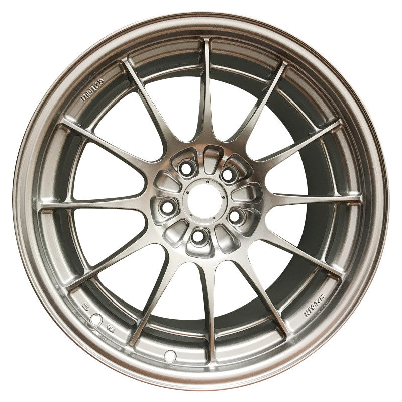 Enkei NT03+M 18x9.5 5x108 40mm Offset 72.6mm Bore F1 Silver Wheel (MIN ORDER QTY 40) Wheels - Cast Enkei