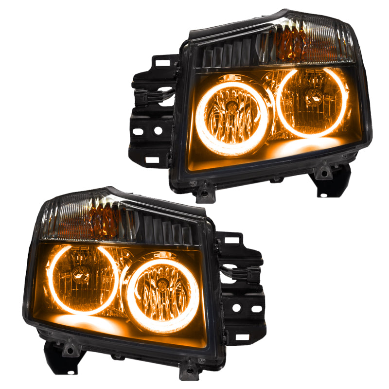 Oracle 08-15 Nissan Titan SMD HL - ColorSHIFT w/ BC1 Controller Headlights ORACLE Lighting