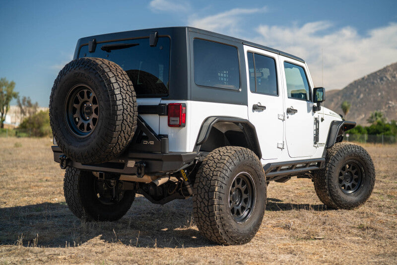 DV8 Offroad 07-18 Jeep Wrangler JK Rear Inner Fender - Satin Black Fenders DV8 Offroad