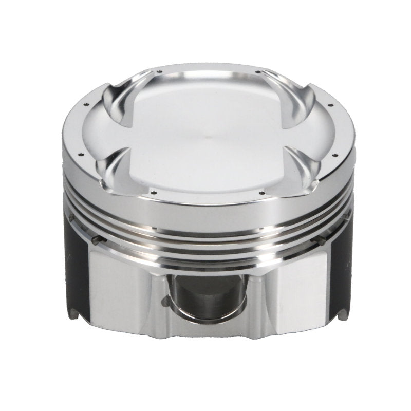 Manley Mitsubishi Evo VIII/IX 4G63/4G63T 85.5mm Bore 8.5:1 Comp Ratio -12.1cc Dish T/T Piston Set Piston Sets - Forged - 4cyl Manley Performance