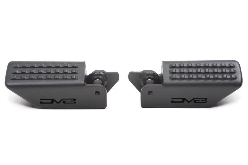 DV8 Offroad 2021+ Ford Bronco Foot Peg Pair - Black Exterior Trim DV8 Offroad