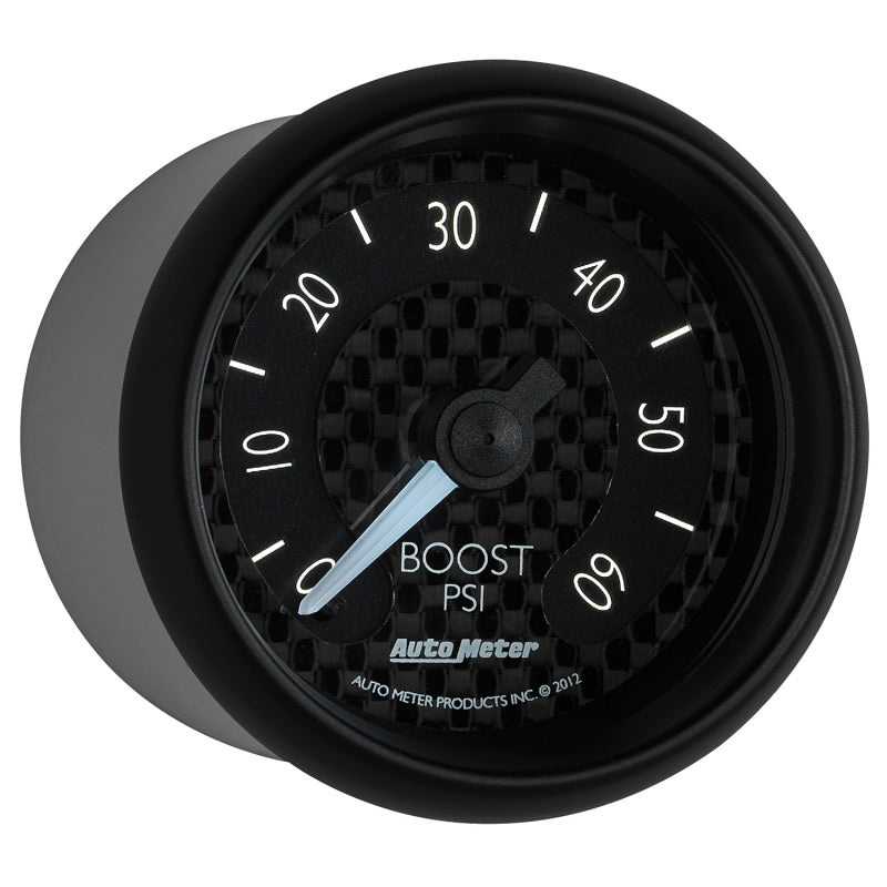 Autometer GT Series 52mm Mechanical 0-60 psi Boost Gauge Gauges AutoMeter