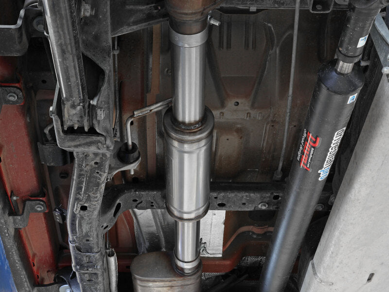 aFe Vulcan Series 3in T304 Stainless Steel Muffler Upgrade Pipe (Use w/ PN 49-48083-B/P) Muffler aFe